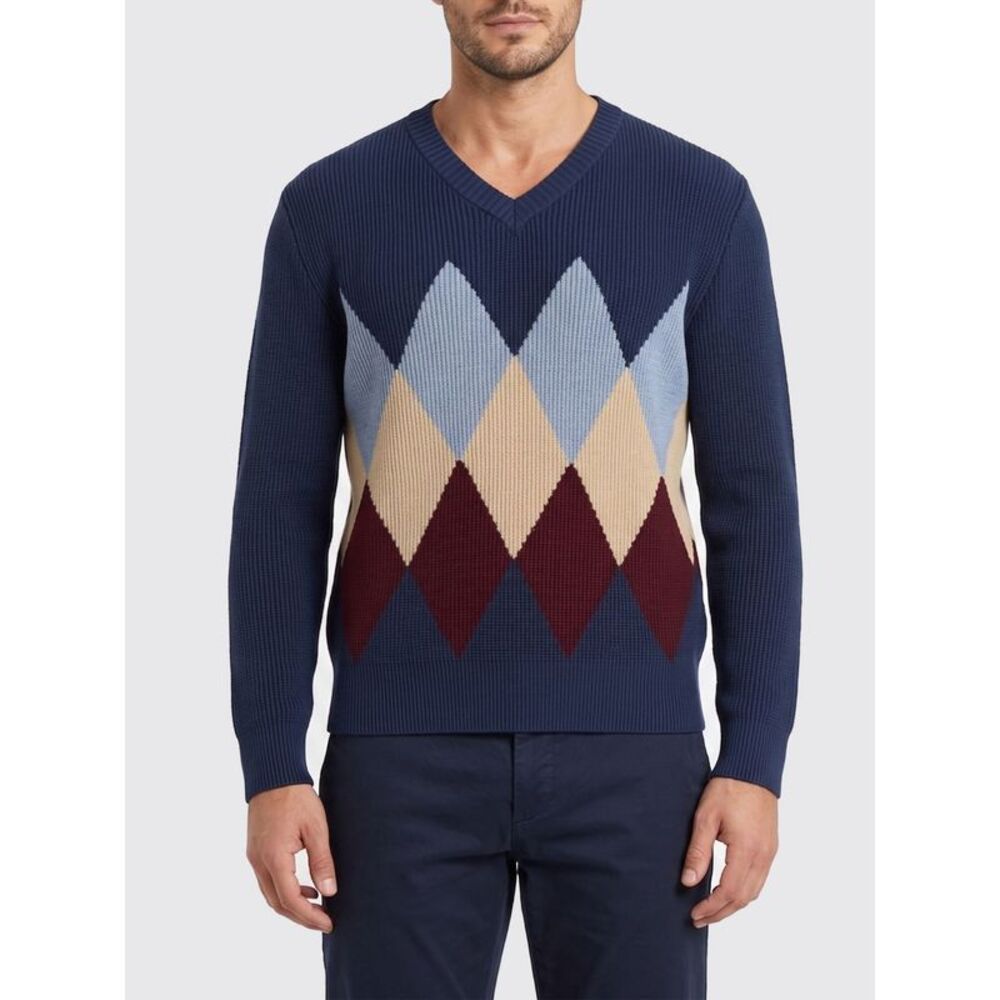 Ballantyne Sweater Men Blue 1